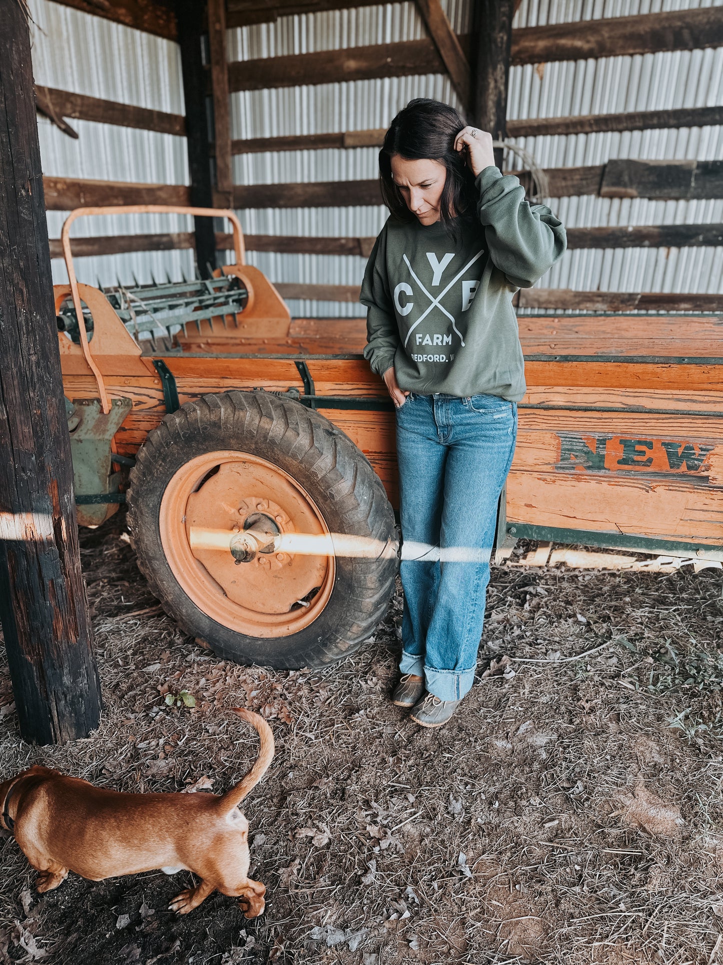 Crew Neck Sweatshirt
